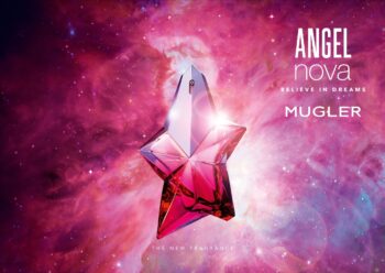 Angel Nova, the newest star in the MUGLER fragrances universe