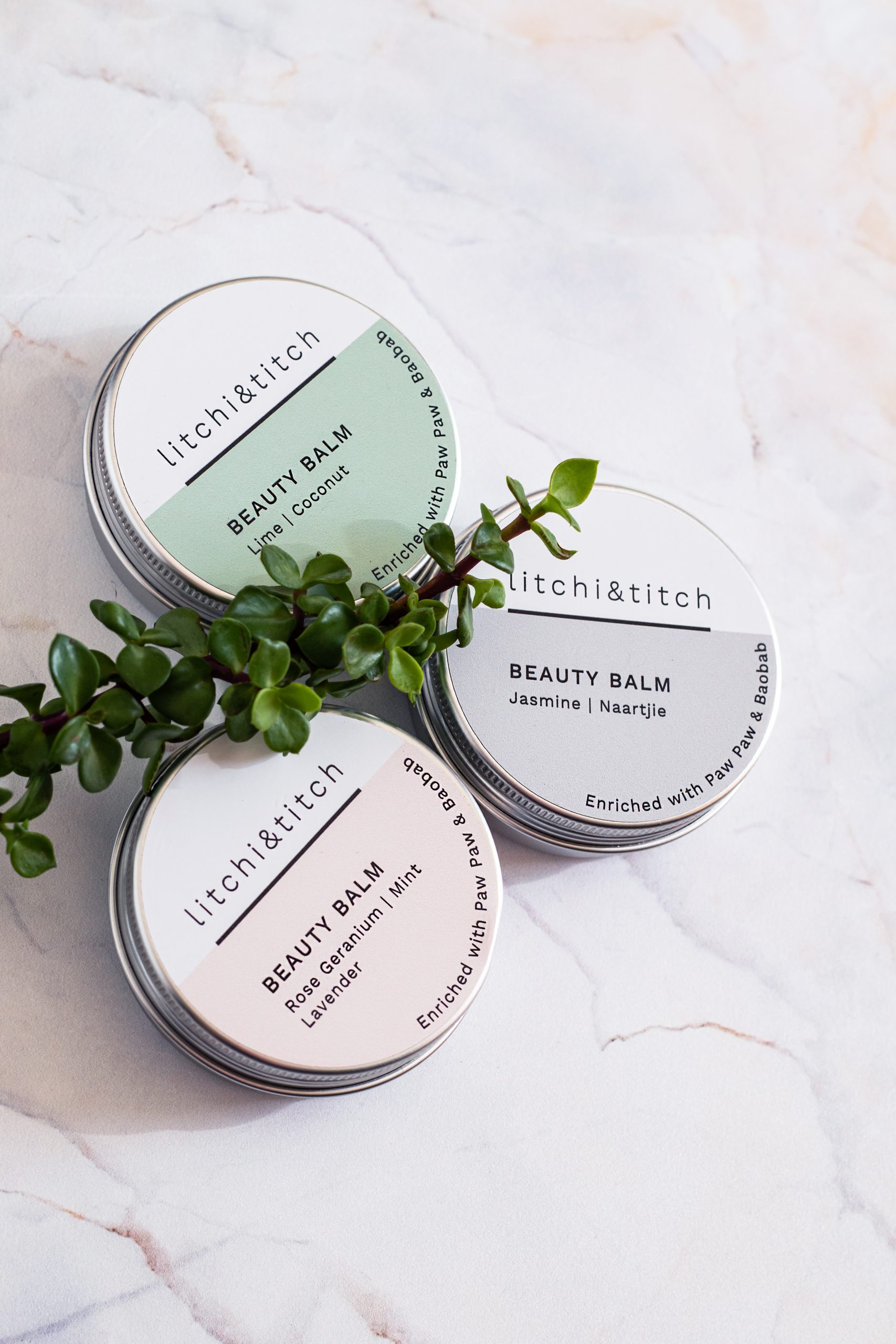 Litchi & Tich Beauty Balms