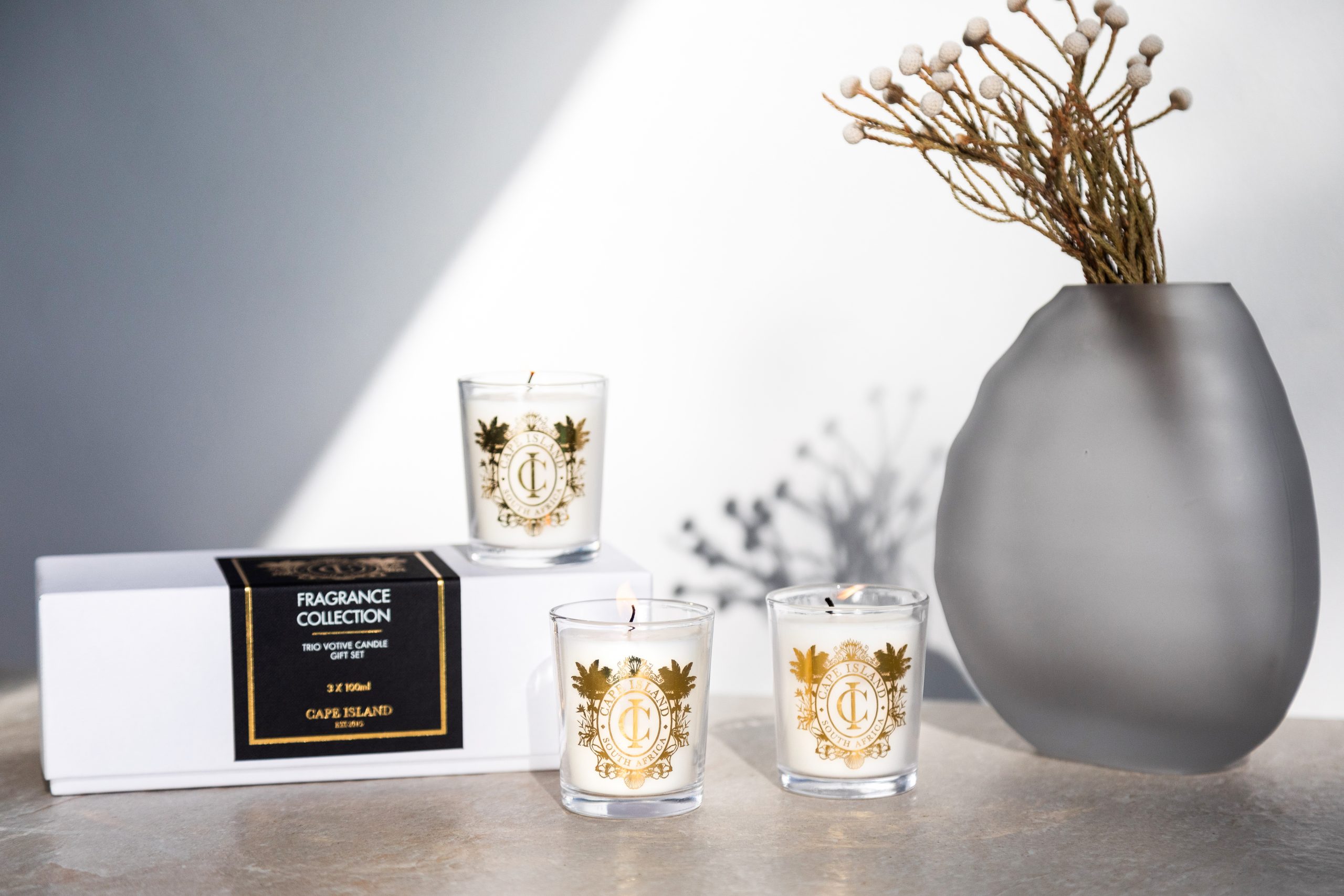 CAPE ISLAND VOTIVE TRIO GIFT SET